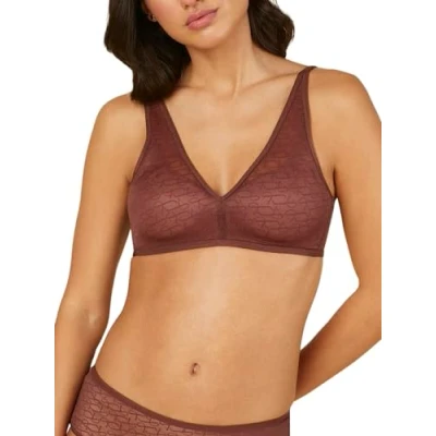 Image de Triumph Signature Sheer Soutiengorge triangle, Femme, Taille: 75B, Decadent chocolate