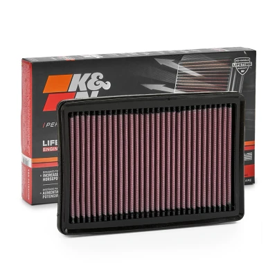 Image de K&amp;N Filters 33 5139 Filtre à air 38 283 carré Filtres de longue durée