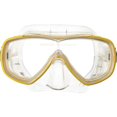 Image de Cressi Sub S.p.A. Onda Masque de plongée Transparent/Jaune