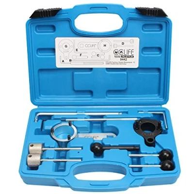 Image de CCLIFE Outil de réglage du moteur, temps commande diesel, compatible avec VAG, VW 1.4 1.6 2.0n TDI CR