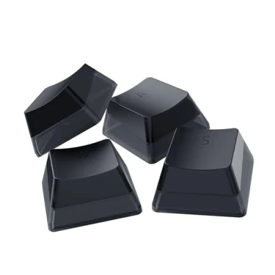 Image de Razer Phantom Pudding Keycap Upgrade Set Black rétroéclairage RGB Chroma, Cadran numérique Multifonction, Repose Poignets Ergonomique