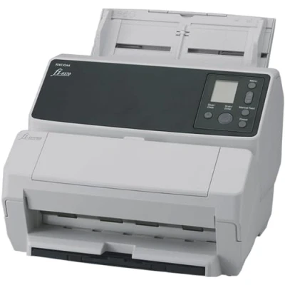 Image de RICOH fi 8170 Scanner de Groupe Travail à LED Recto Verso 70 ppm/140 ipm Format A4 avec ADF, Gigabit Ethernet et USB 3.2