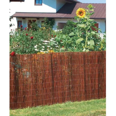 Image de Windhager 02193 Natte Brise Vue Osier Naturel Marron 1 x 3 m