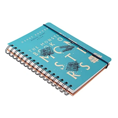 Image de Grupo Erik Agenda Scolaire 2021 2022 Harry Potter Semainier A5 d&#039;Août à Juillet Spirale 14,8 x 21 cm Pour le Lycée, Etudiant