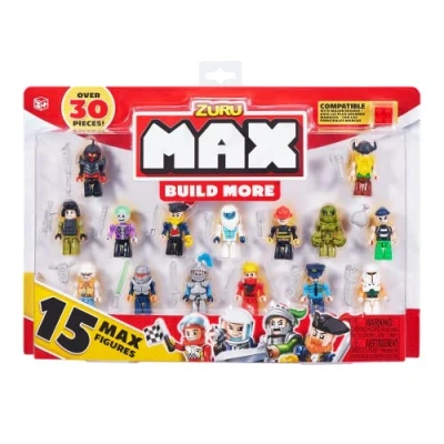 Image de Zuru Max Build More Lot de 15 Figurines