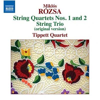 Image de Miklós Rózsa : Quatuors à cordes n 1 et 2 Trio