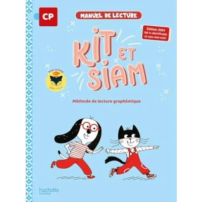 Image de Kit et Siam Méthode de lecture CP Livre élève Ed. 2024 (Cartonné)
