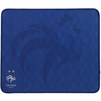 Image de Konix FFF Tapis de Souris Gaming 32 x 27 cm Base antidérapante en Caoutchouc Bleu