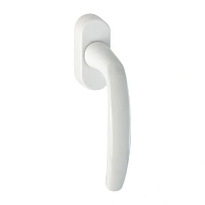Image de Hoppe 10760943 Poignée de fenêtre Atlanta Secustik 90/VK 7 x 3242 mm Blanc, pour à ouverture oscillo battante, Fixation : non visible, par vis filetées M5