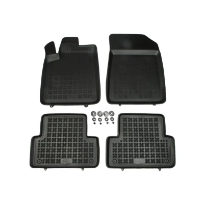 Image de REZAW PLAST 201214 Ensemble de tapis sol Caoutchouc avant et arrière 4 noir Sur mesure CITROËN: C5 II 5 portes, I Break
