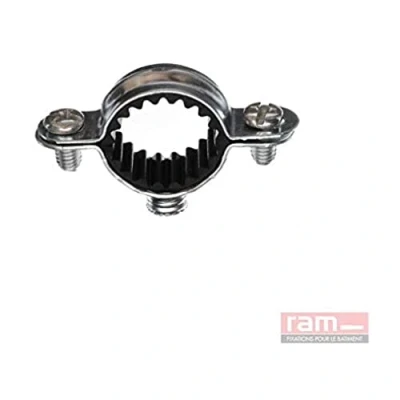 Image de Ram Collier Simple Isophonique Acier, 26mm, Argent, Boîte de 50
