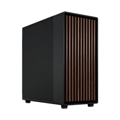 Image de Fractal Design North XL Charcoal Black Mesh Three 140mm Aspect PWM Fans Included Type C USB EATX Airflow Full Tower PC Gaming Case