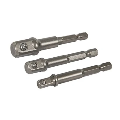 Image de Silverline 819713 3 porte douilles Queue 6 pans 1/4&quot;