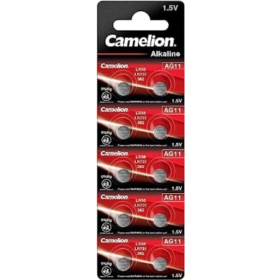 Image de Pack de 10 piles Camelion Alcaline AG11 sans mercure/Hg