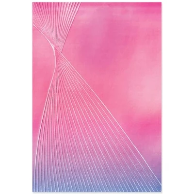 Image de Sizzix 3 D Textured Impressions Embossing Folder Cosmopolitan, French Twist by Stacey Park Dossier de gaufrage 3D texturé, Multicolore, Taille Unique