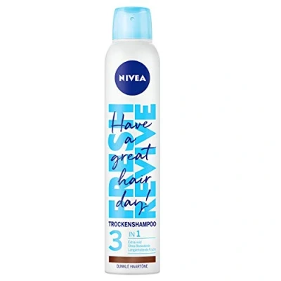 Image de NIVEA SOIN DE CHEVEUX Shampooing frais relancer 3 En 1 Sec Dunkle crayon 200 ml