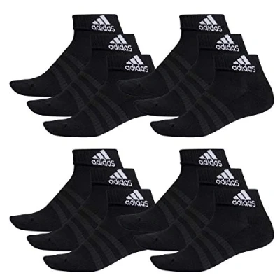 Image de adidas 3 pair Performance Sneaker Socks Unisex short sock, Farben:Black, Socken &amp; Strümpfe:40 42