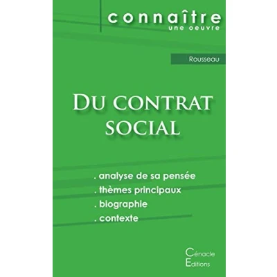 Image de Fiche de lecture Du contrat social Rousseau (Analyse philosophique référence et résumé complet)