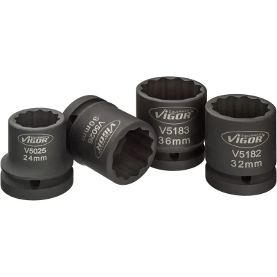 Image de VIGOR V5024 Coffret de douilles à choc