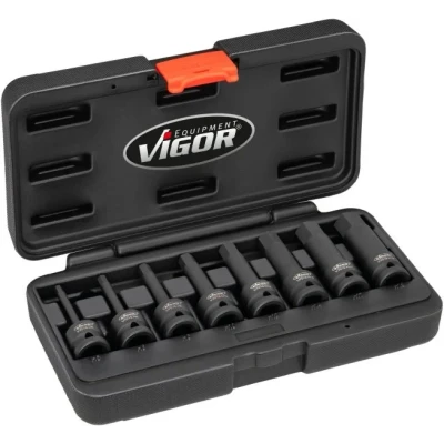 Image de VIGOR V7019 Coffret de douilles à choc