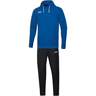 Image de JAKO Ensemble Jogging Base Avec Sweat à Capuche, Mixte, Royal, XL