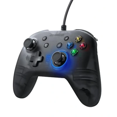 Image de Dreamgear Shadow Manette Filaire Effets Led pour Nintendo Switch &amp; Modèle OLED