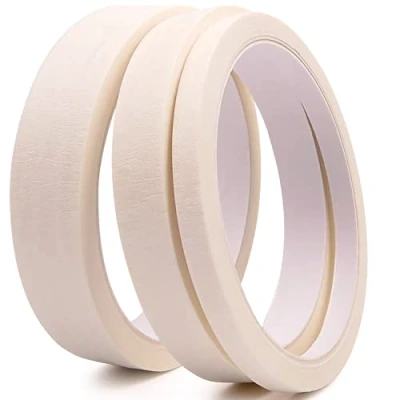 Image de DOAY Lot de 3 rouleaux ruban masquage 6,35 mm, 1,27 cm, 1,9 cm x 13,7 m Usage multi surfaces