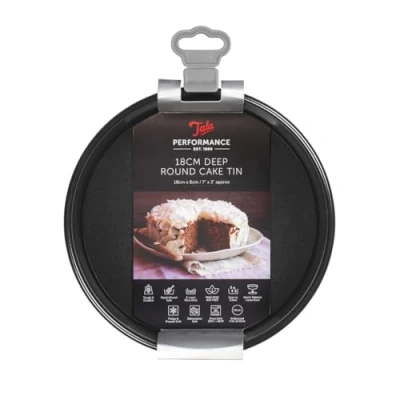 Image de Tala Performance Moule à gâteau, Noir, 18 cm