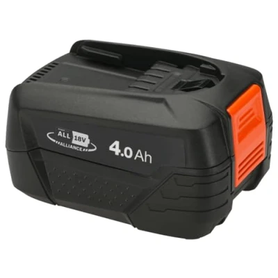Image de Gardena Système de batteries P4A PBA 18V/72: Accessoire pour nombreux outils jardinage (coupe bordures, souffleurs et taille haies), capacité 4,0 Ah, env. 90 min. charge (14905 20)