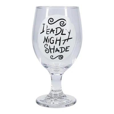 Image de Paladone ETRANGE Noel DE Monsieur Jack Deadly Night Shade Verre GITD 350ml
