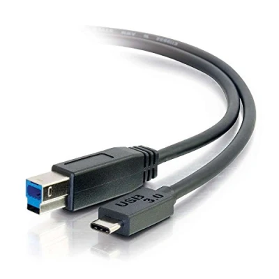 Image de C2G 10ft, USB 3.0 Type C, B câble 3.2 Gen 1 (3.1 1) 3,048 m C Noir Neuf