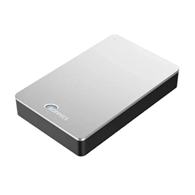 Image de Sonnics 4 to Argenté Disque Dur Externe Bureau 3,5&quot; USB 3.0 pour PC Windows, Mac, Smart TV, Xbox One et PS4