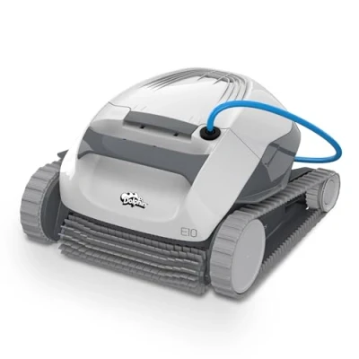 Image de Dolphin E10 Robot Nettoyeur de Piscine électrique Nettoyage du Fond, Piscines Hors Sol jusqu&#039;à 8 mètres Longueur
