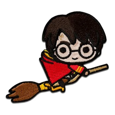 Image de Harry Potter © sur le balai Patch/Patch à appliquer/Patch/Applique/Fer repasser/Applique/Patchs/Patchs