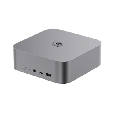 Image de Beelink SER8 Mini PC, AMD Ryzen 7 8745HS(8C/16T jusqu&#039;à 4.9GHz), 32GB DDR5 1TB PCIe4.0 SSD Gaming Computer, 4K Triple Display,HDMI/DP/USB4, 2.5G RJ45/WiFi 6/BT5.2