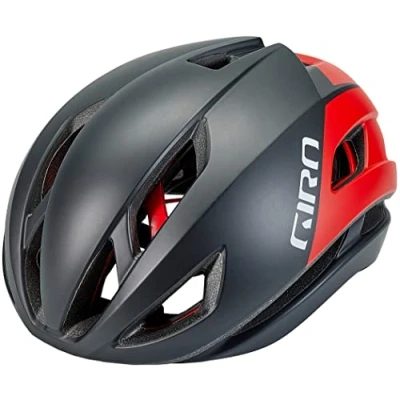 Image de GIRO Casco Eclipse SPHR MT BLK/WHT/RD 51/55 S 22 Unisex Adult, Black,