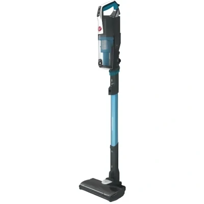 Image de Hoover HF522STP Aspirateur Balai sans fil Puissant 22V, Grande Autonomie 45 min, Rangement Compact, Brosse Anti emmêlement, LED Capacité, Position Park&amp;Go + Poils Animaux