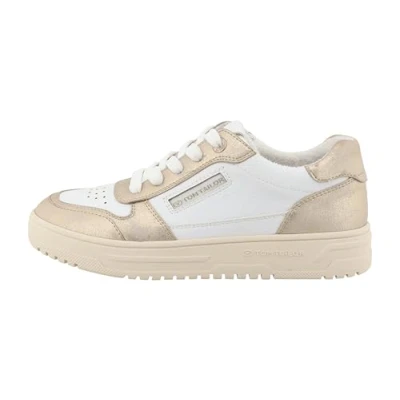 Image de TOM TAILOR Femme 7490010018 Basket, Or Blanc, 40 EU