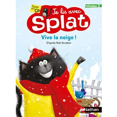 Image de Splat Vive la neige ! Je lis avec CP Niveau 2 Dès 6 ans (8) Livre d’occasion Correct