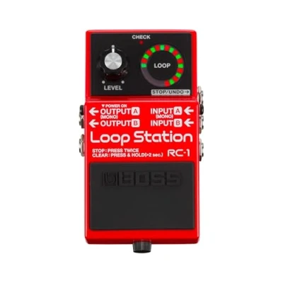 Image de Loop Station RC 1 BOSS, un Looper basique, facile d&#039;utilisation
