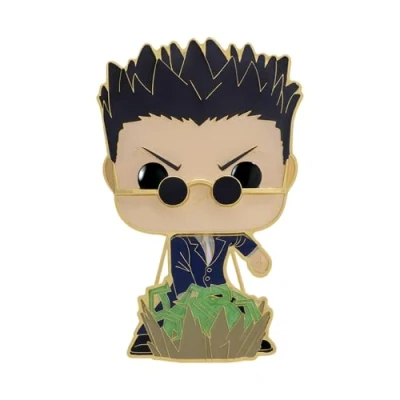 Image de Loungefly POP! Large Enamel Pin HUNTERxHUNTER: Leorio Hunter X (HXH) en Émail Broche Fantaisie Mignonne à Collectionner pour les Sacs Dos et Idée de Cadeau