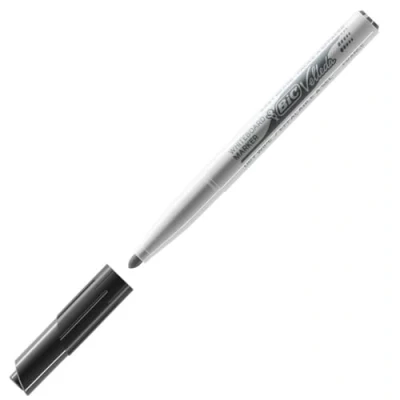 Image de BIC Feutre tableau blanc effaçable à sec 1741 Pte Medium ogive Noir