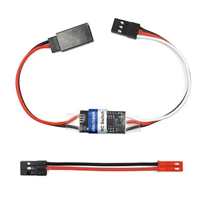 Image de Interrupteur RC Télécommande AUX marche/arrêt Relais électronique pour voiture Camion Bateau Lumière LED Drone (4A)