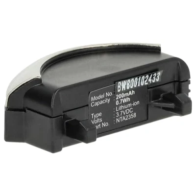 Image de vhbw Batterie Compatible avec Bose QC 3, QC3, QuietComfort 3 Casque écouteurs Micro sans Fil (200mAh, 3,7V, Li ION)