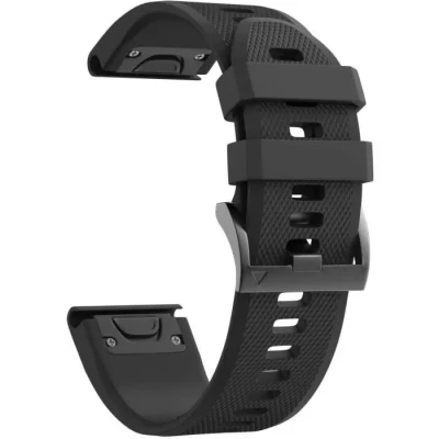 Image de Bracelet pour Garmin Fenix 7 6 Instinct 2 Descent G1 Approach S62 Forerunner 745 935 945 Quatix Silicone 22mm Phonillico®