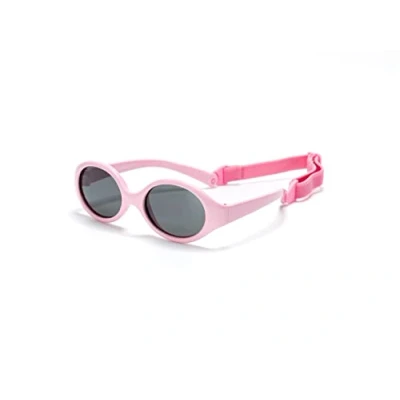 Image de Kiddus Lunettes Soleil Polarisées pour Nouveau né, Bébé, Fille, Garçon. A partir de 0 mois. Protection solaire UV400. Sans BPA. Bande élastique amovible. Flexibles, Résistantes aux Chocs