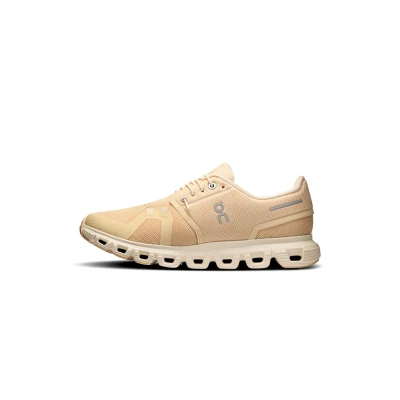 Image de On Cloud 6 Baskets basses Blonde dew, Femme, Taille: 38.5, dew Polyester