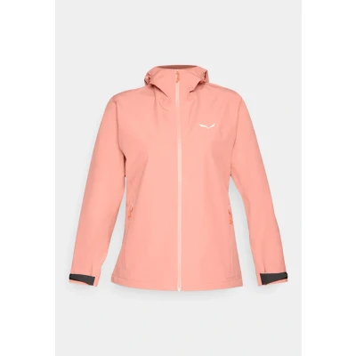 Image de Salewa PUEZ Jacket Veste Hardshell, Femme, Taille: 44, Desert pink