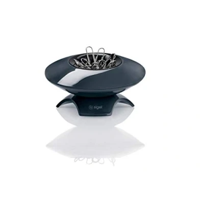 Image de SIGEL Sa161 Distributeur de Trombones Eyestyle, Gris Foncé/Noir