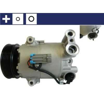 Image de MAHLE ORIGINAL ACP 156 000S Compresseur De Climatisation CVC6 12 PAG 46 R 134a avec bague d&#039;étanchéité OPEL: Astra J 5 portes, Meriva B